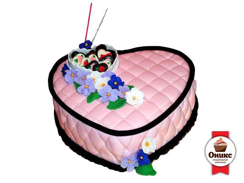 Торт ко дню святого Валентина №3