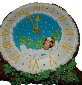 Торт к новому году №1
