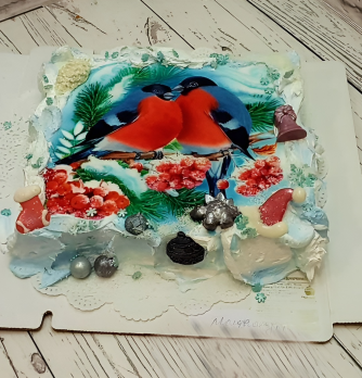 Торт к новому году №20