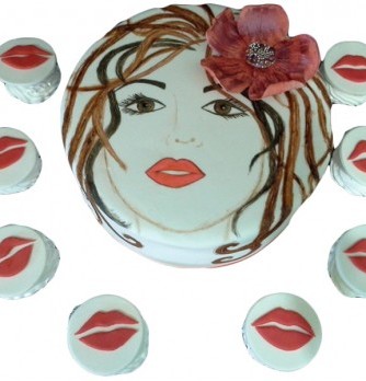 Торт к 8 марта №13