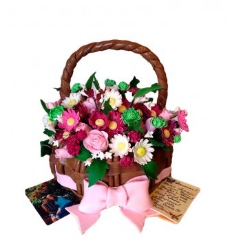 Торт к 8 марта №12