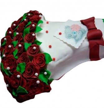 Торт к 8 марта №7