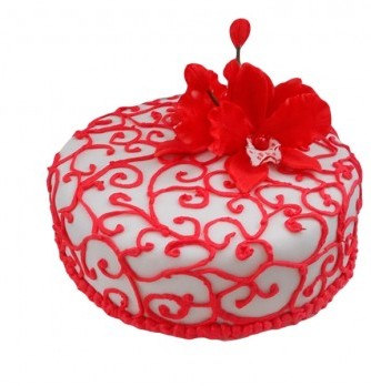 Торт к 8 марта №6