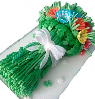 Торт к 8 марта №4