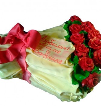 Торт к 8 марта №3