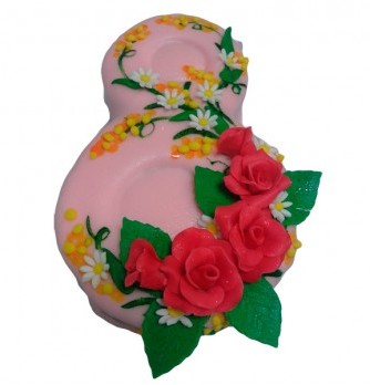 Торт к 8 марта №1