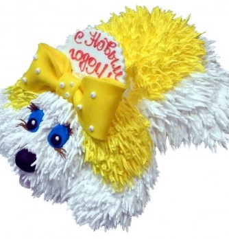 Торт к новому году №11