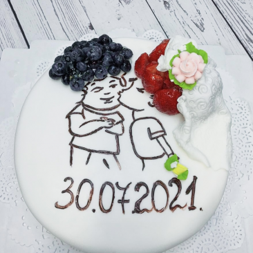 Свадебный Торт №90